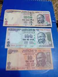 Lot bancnote India