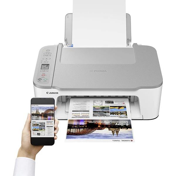 Imprimanta, scaner, xerox inkjet Canon Pixma TS3351, Wireless