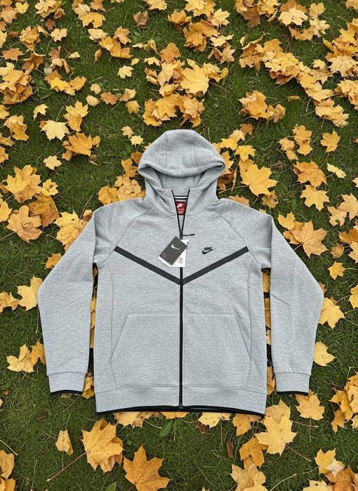 Trening Nike TECH Fleece Gri - Bumbac 100% - Set complet