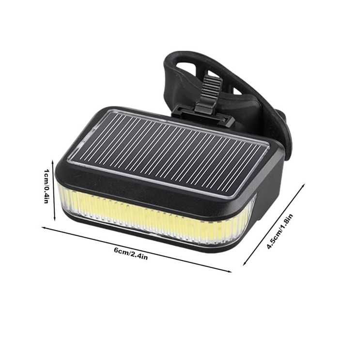 LED светлина Automat, 2 в 1, Соларен фар или стоп, USB