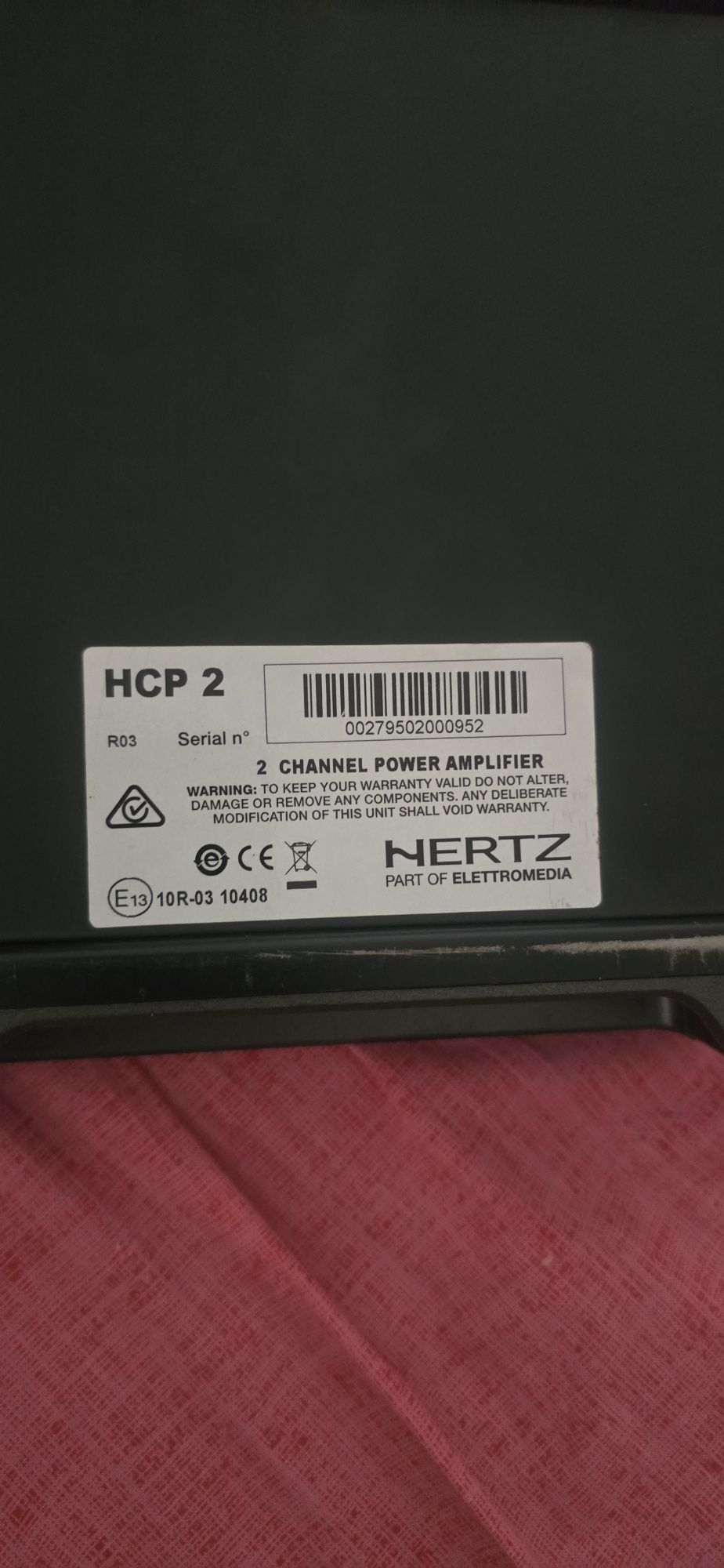 Усилвател Hertz HCP2