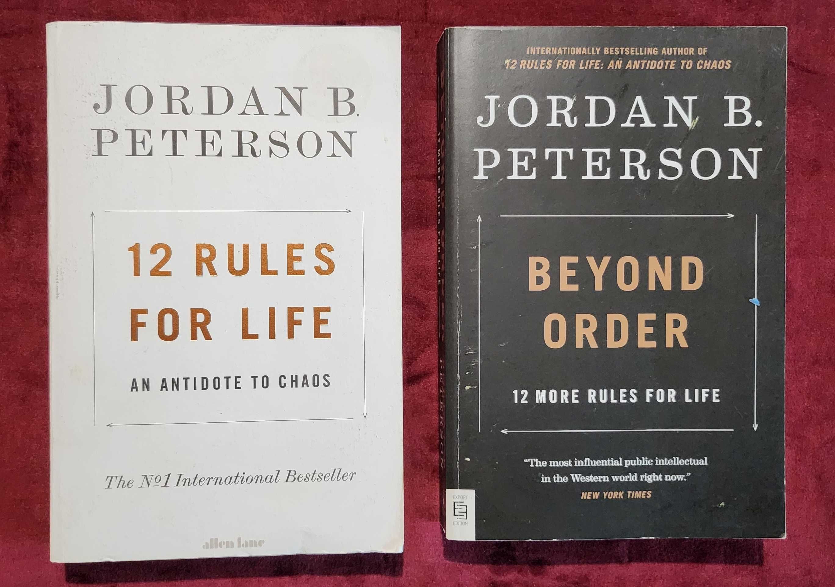 Jordan Peterson - 12 Rules For Life + Beyond Order [2 книги]