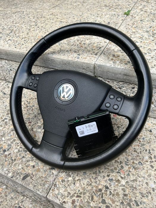 Volan Passat B6 piele cu comenzi