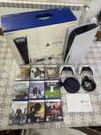 PS5 в Гаранция с много игри и 2 джойстика