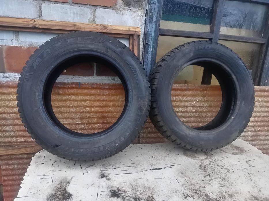 Продам зимние шипованный балоны