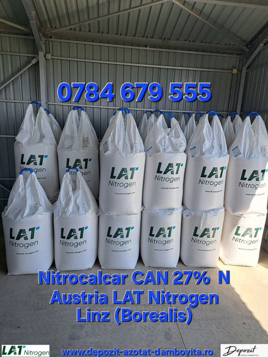Ingrasaminte chimice agricultura Azot complexe Nitrocalcar