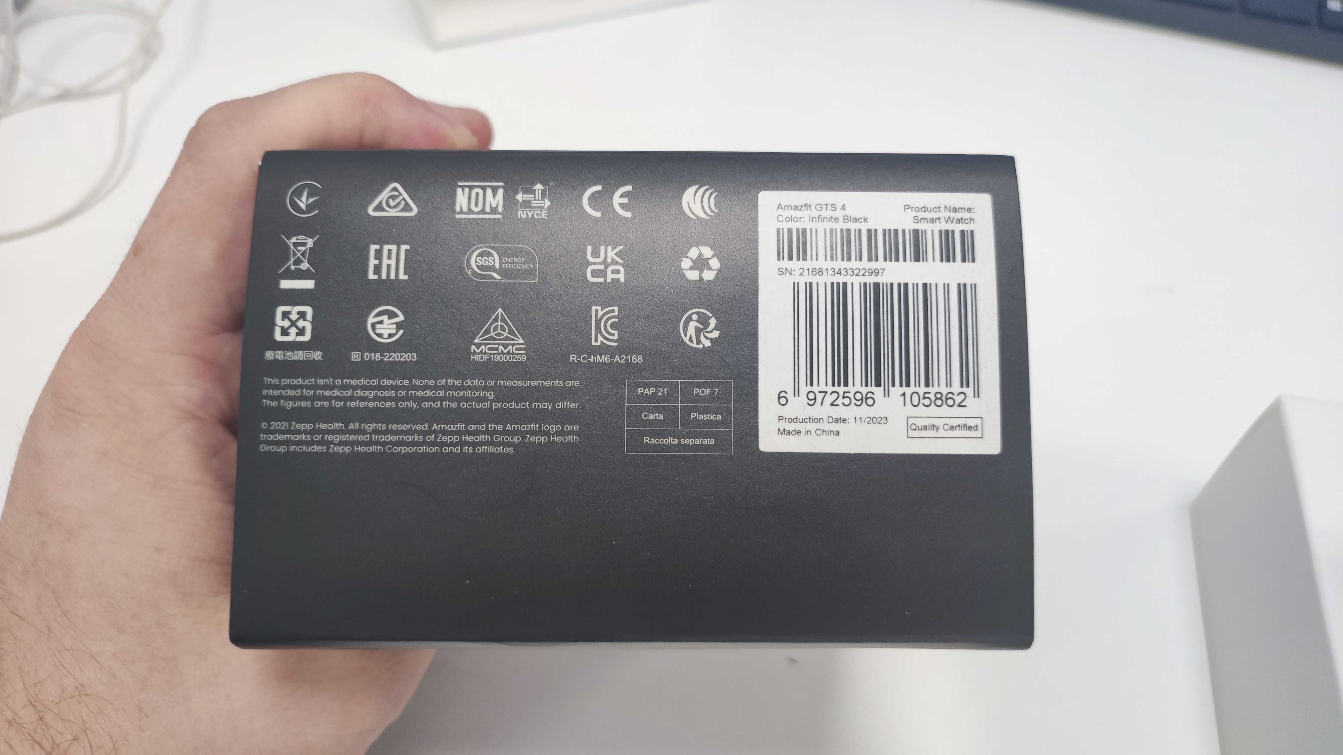Продаю умные часы Amazfit GTS 4 (2024)