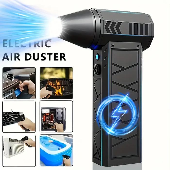Suflanta Aer portabila 130000rpm, pentru masina, praf, gratar, frunze