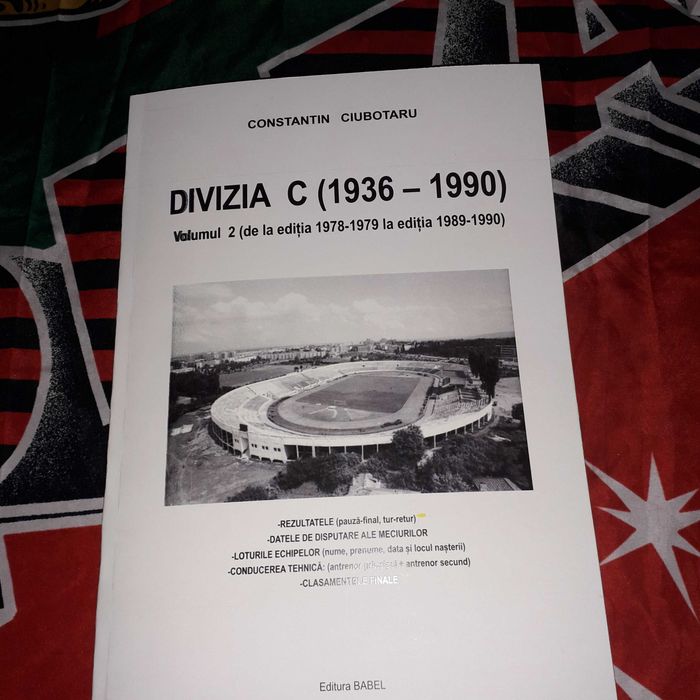 DIVIZIA B + DIVIZIA C - cărți de fotbal