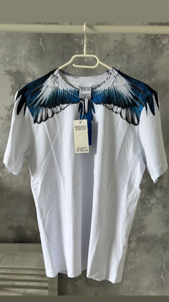 Tricou Marcelo Burlon blue