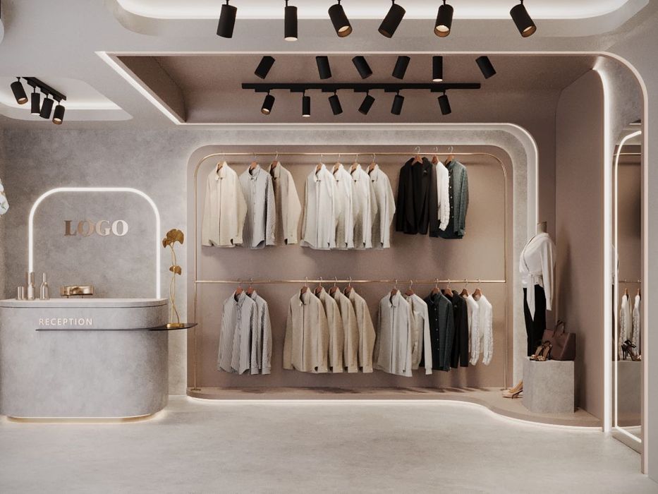 Оборудование для магазина одежды