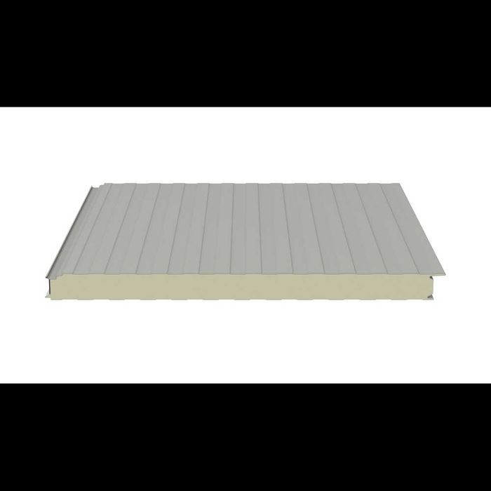 Термопанели / сандвич панели за стена светло сиви RAL 9006