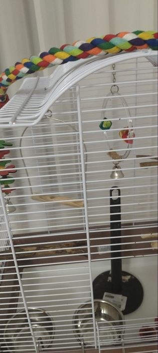 Colivie papagali cu picior detașabil, 56*33, 122 h.cu accesorii