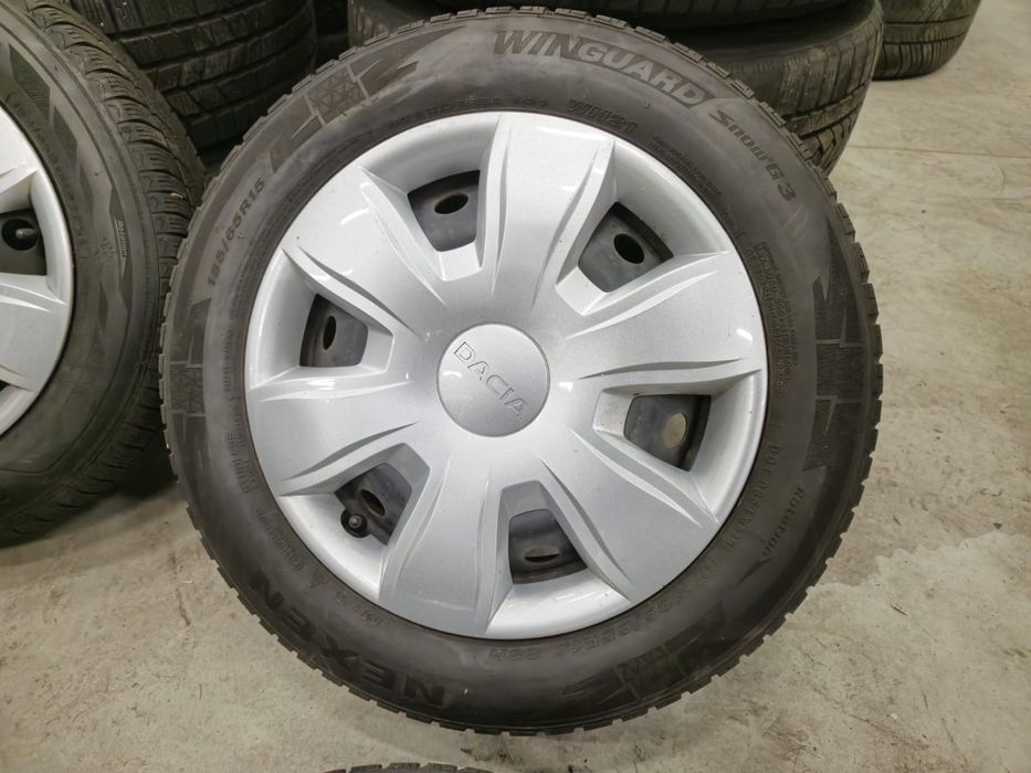 Jante otel Dacia Logan / anvelope iarna 185 65 15/ capace