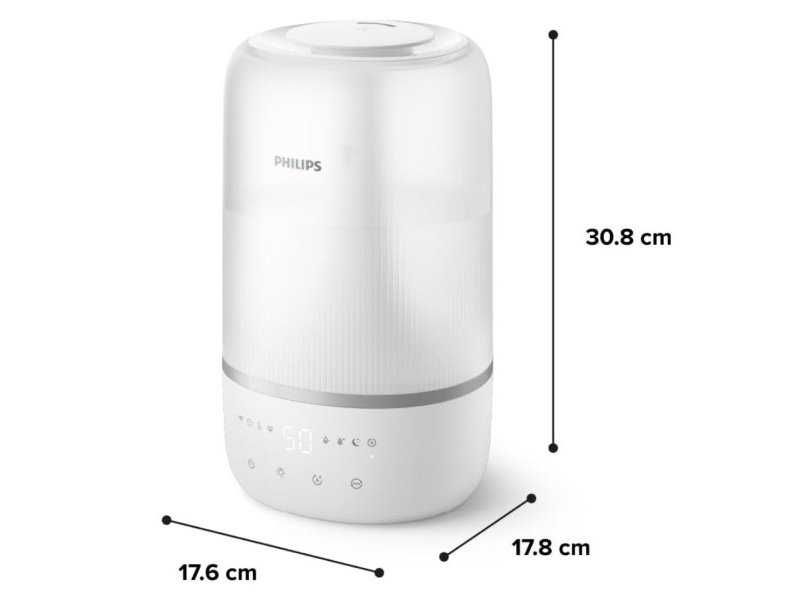 Смарт Овлажнител с Ароматерапия и Нощна Светлина Philips HU1509/00