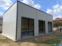 Hala pe structura metalica 3 intrari 7x14