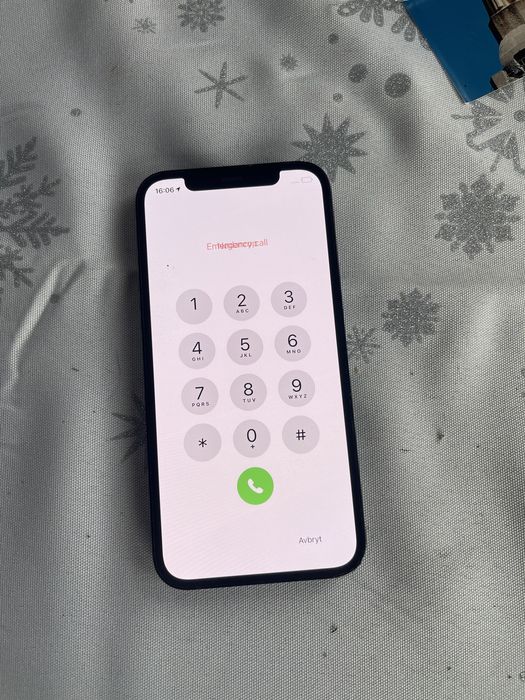 Vand iphone 12 black negru impecabil pt piese totul original