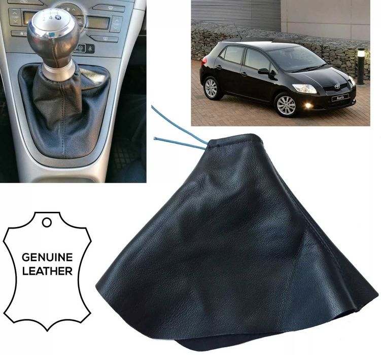 Естествена Кожа Маншон Скоростен Лост За Тойота Аурис Auris 2006-2012