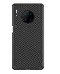 Husa Ultra Slim Huawei Mate 30 Pro, aspect fibra carbon