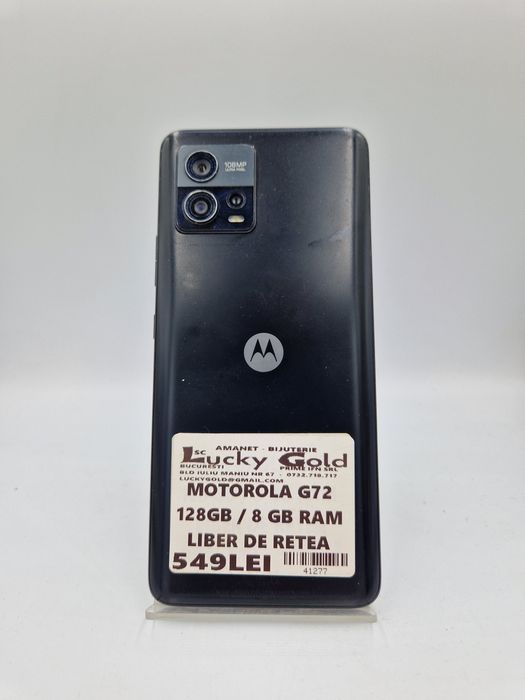 Motorola G72 128GB / 8GB RAM GARANTIE  #41277