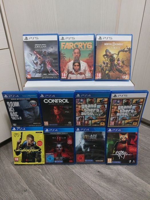 Продам или Обмен Игры PS4, PS5