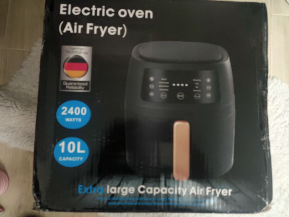Air fryer 10L 2400w nou la cutie
