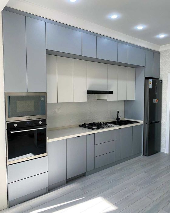 Кухонный Гарнитур Корпусную Мебель Кухня в Актобе на Заказ шкаф мдф