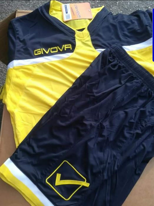 Echipament de fotbal tricou, sort Givova copii original made in Italy