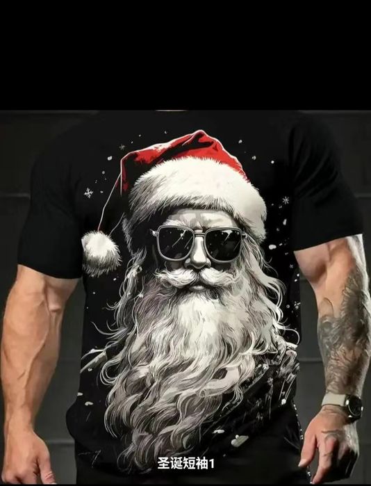 Новогодняя футболка новая