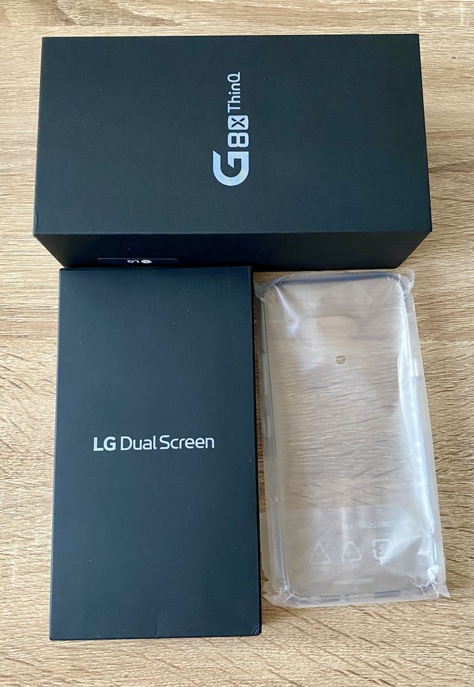 LG G8X Thinq Dual SIM 128GB + 6GB RAM + Dual Screen Case