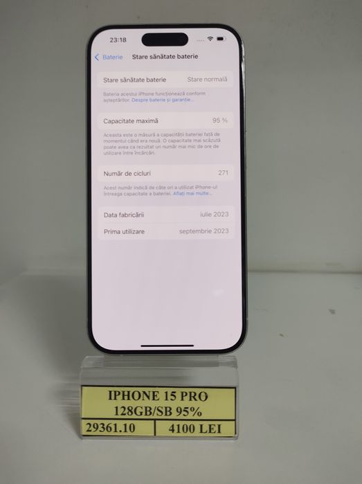 iPhone 15 Pro 128Gb(efn)