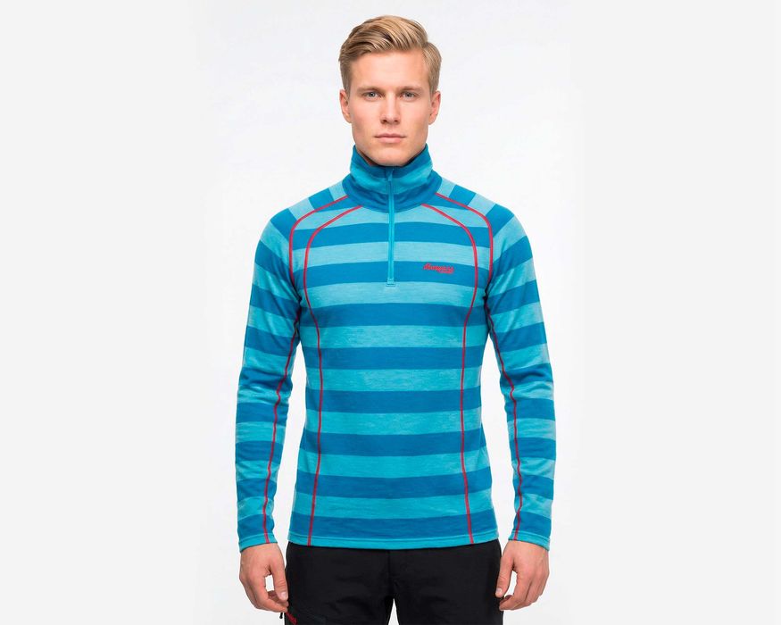 Bergans 100% Мерино вълна Мъжка термо фланелка от мериносова вълна М