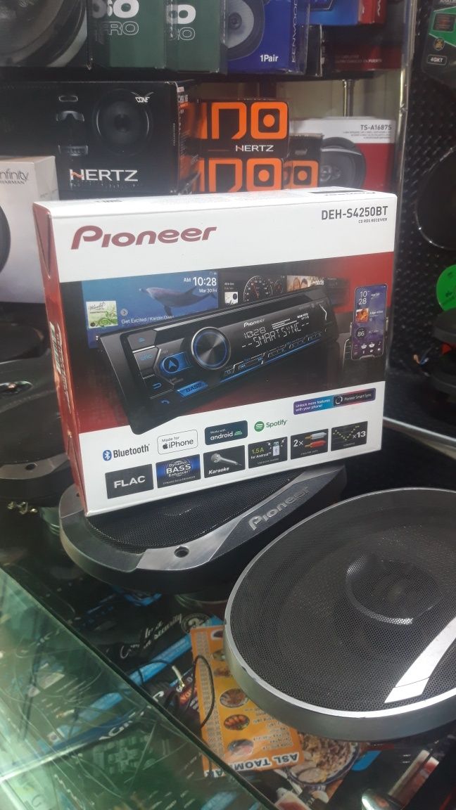 Pioneer Deh-s4250bt magnitola магнитофон