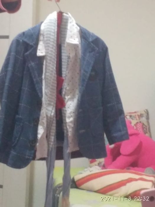 Костюм шалбар рубашка шарфигимен турецким  сатылады