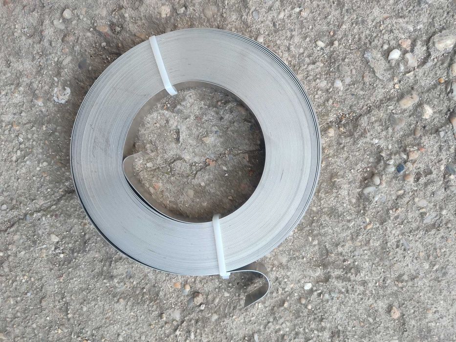 Bandă prindere oțel inoxidabil 0,7x19x2500