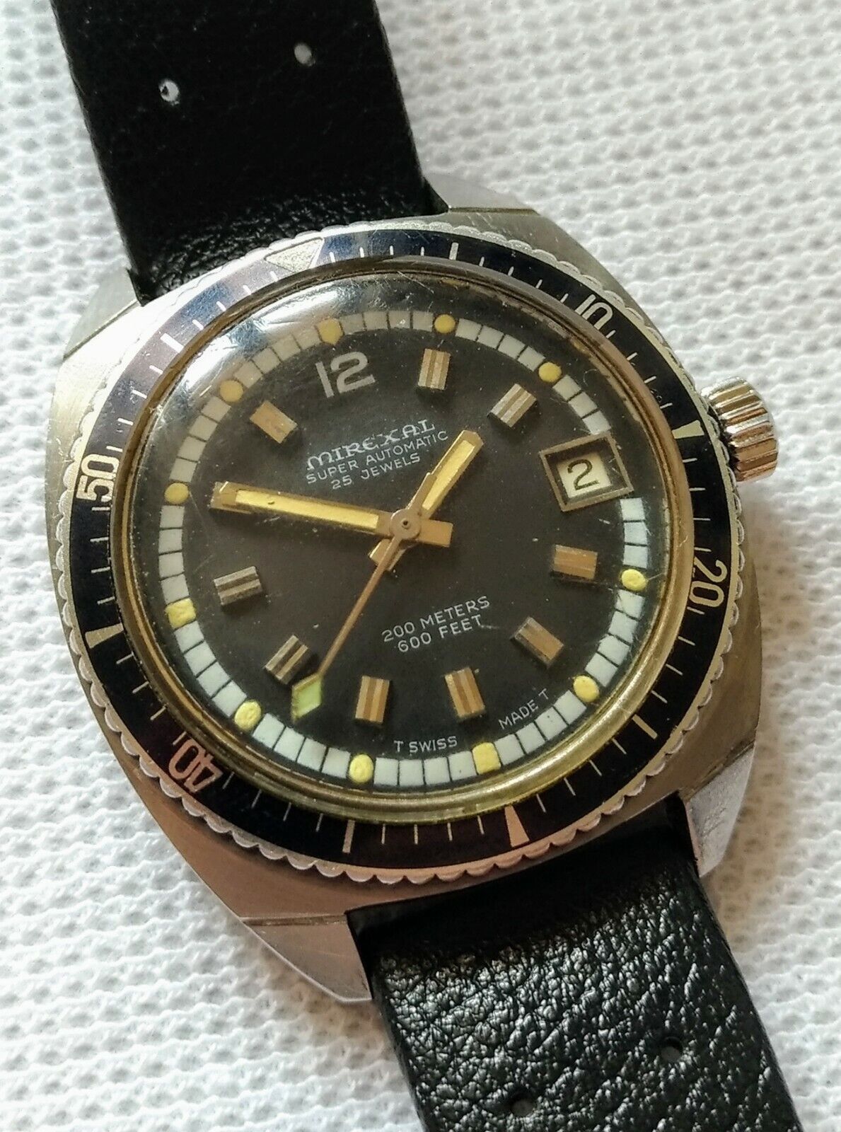 Ceas vintage diver 200m Mirexal