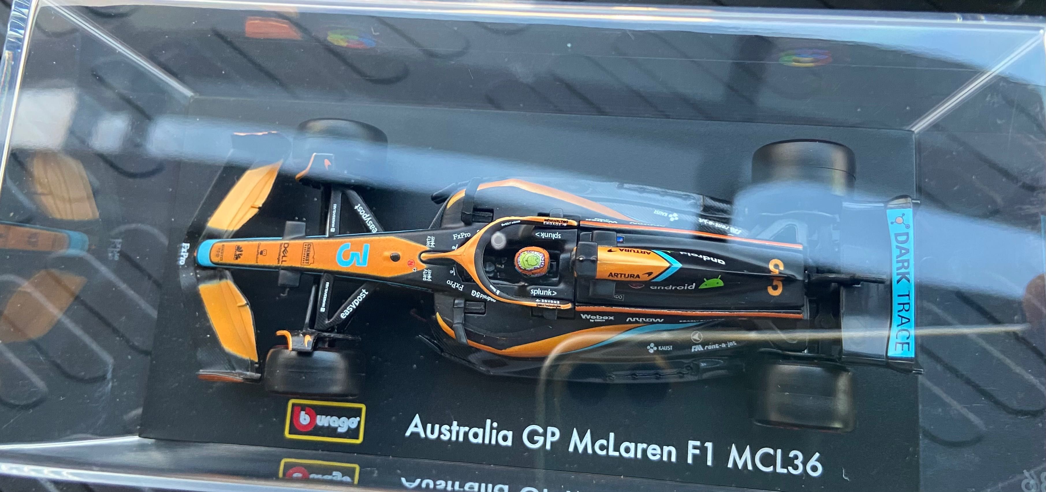 Болид McLaren MCL36 (Australian GP