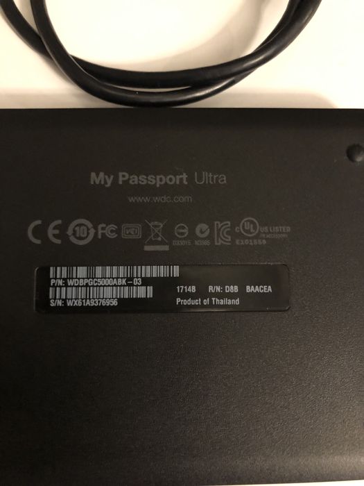 WD My Passport Hard Disk Extern