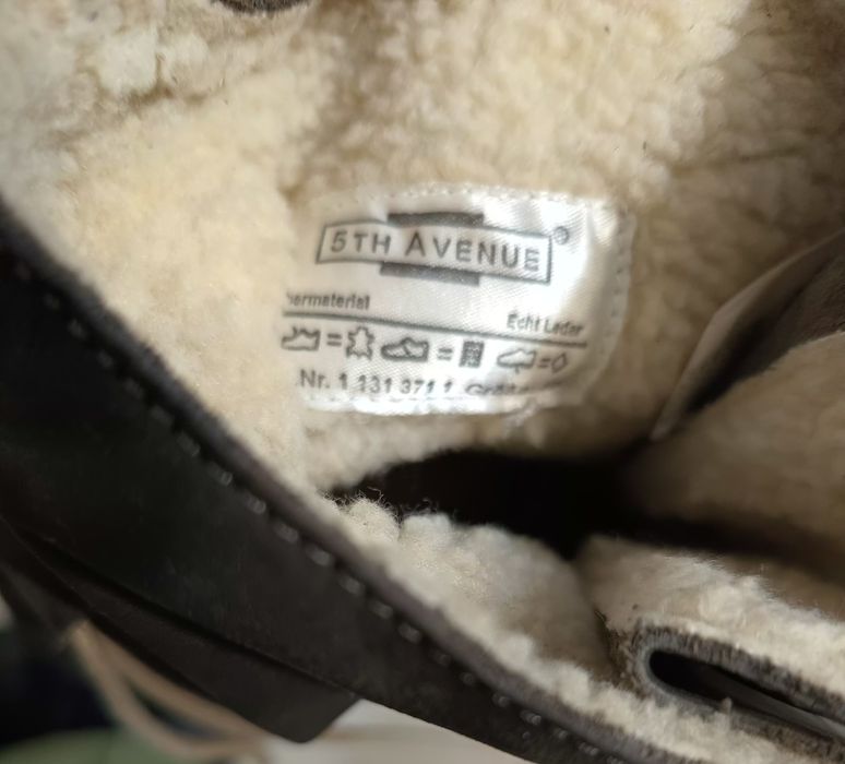 Ghete piele îmblănite - 5th-Avenue