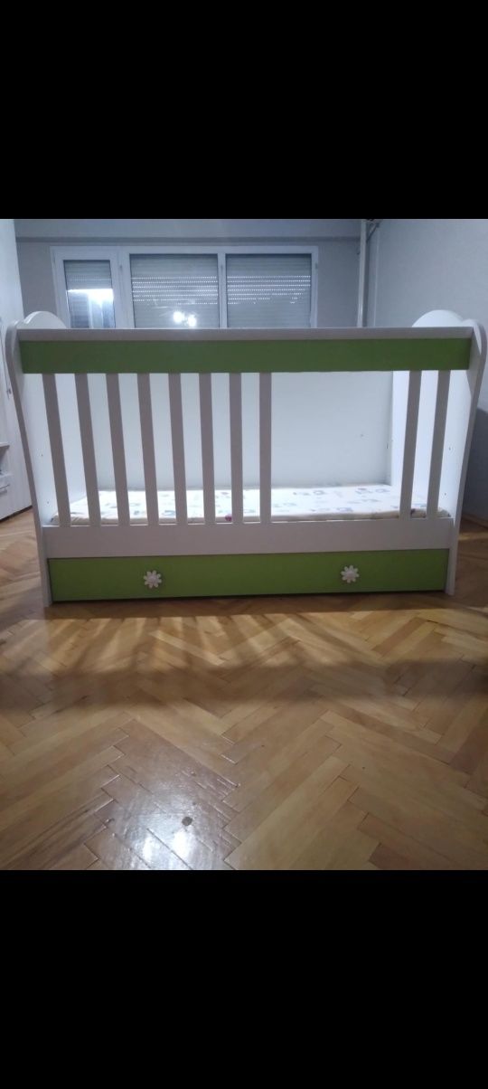Детска кошара с матрак 70/140