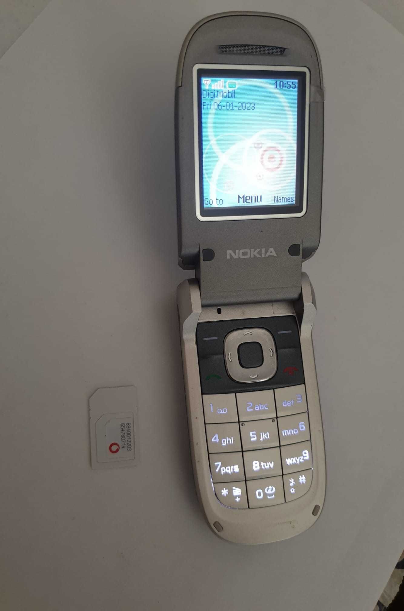 Telefon Nokia 2760 gri clapeta butoane taste lcd RM-258 necodat