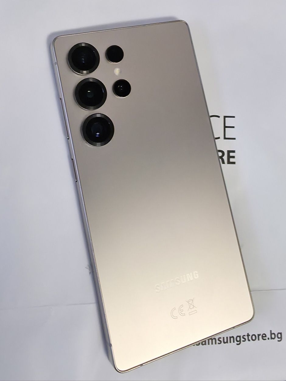 КАТО НОВ 512GB Samsung S25 Ultra Гаранция Experience Store 2027 Gray