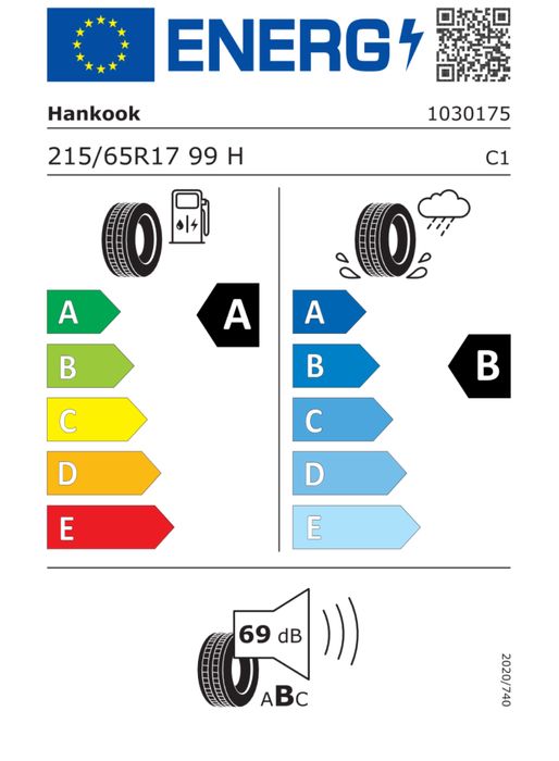 4 anvelope HANKOOK 215/65 R17 K135A R 99H VARA