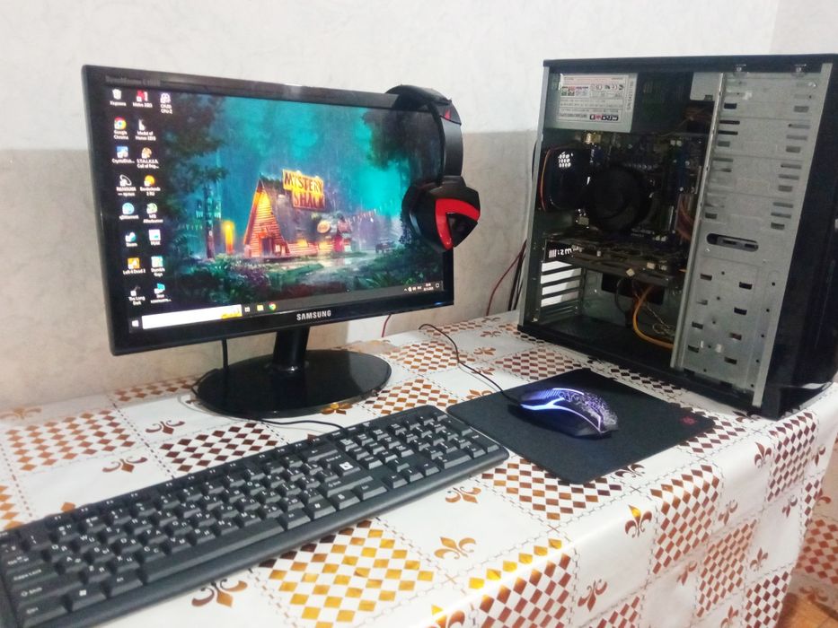 Компьютер для работы и нетребовательных игр, i3, HD 5770