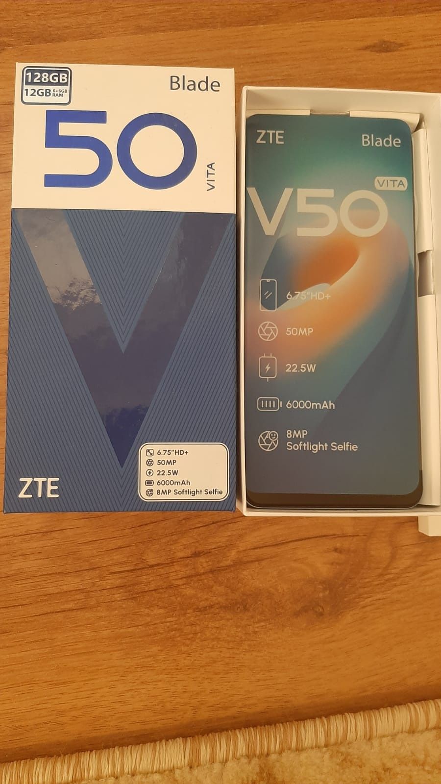 ZTE V50/128мгб/запечатенный