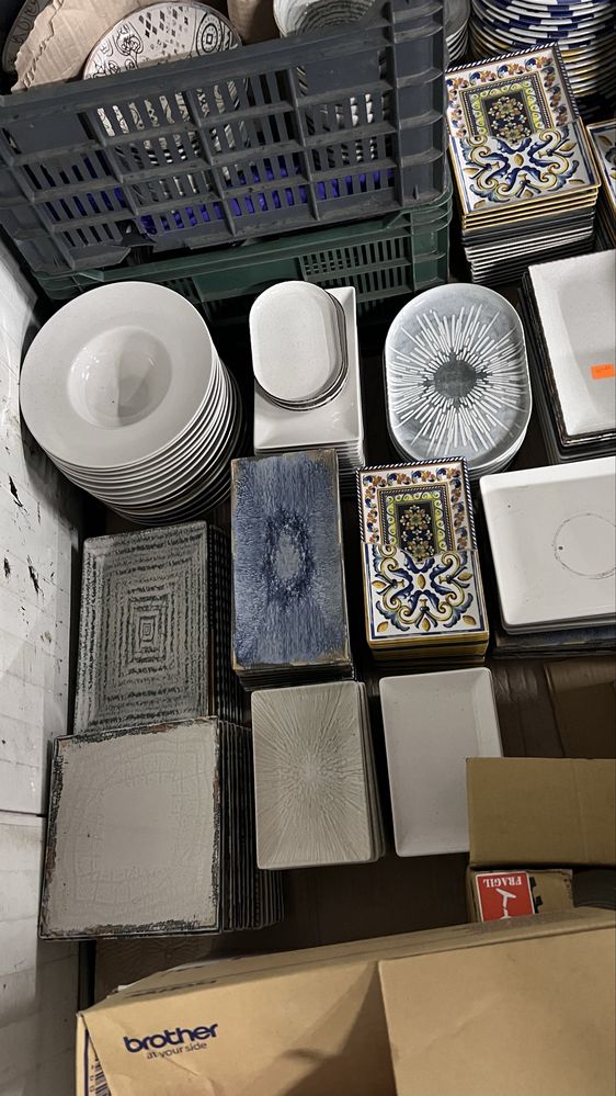 Farfuri, Platouri, Boluri
