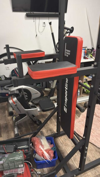 Мултифункционална стойка за набиране inSPORTline Power Tower X150