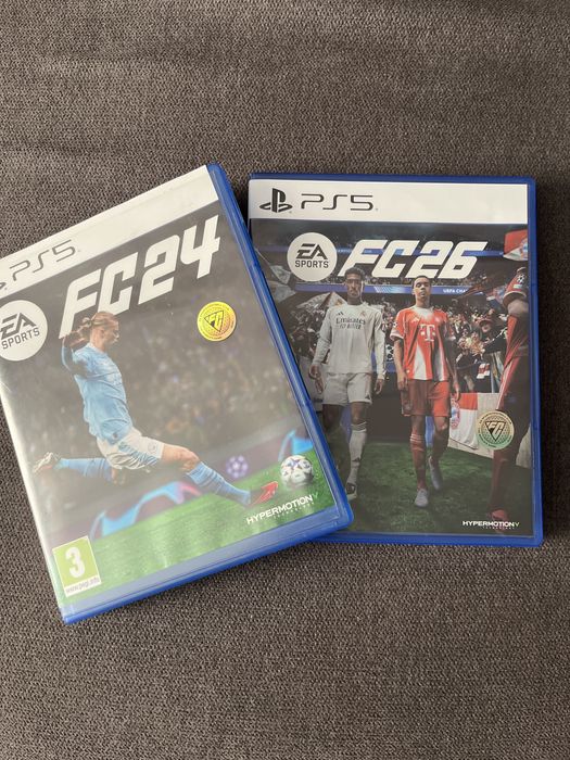 Диски на ps5   Fc26,Fc24