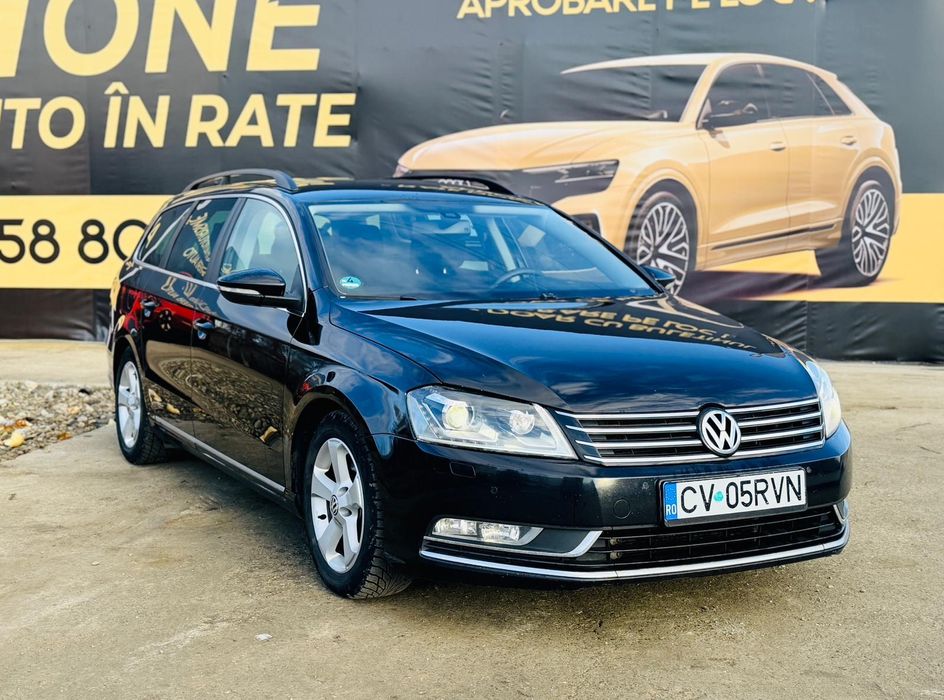 VW Passat B7, 2.0 TDI, AUTOMAT, 2012, 290.000, E5, RATE CU BULETINUL