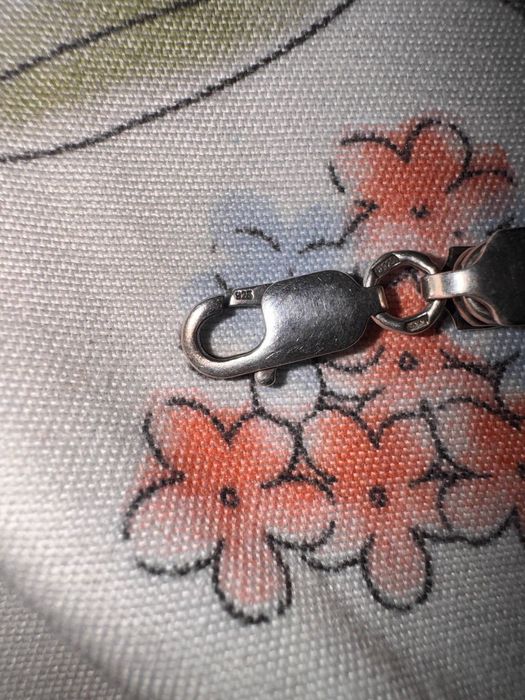 Серебряный браслет 35г. в идеальном состоянии 925 проба